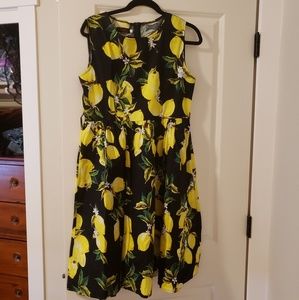Lemon Midi Dress